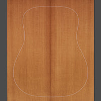 Thermally treated guitar top with rich colour and improved durability. The precise grain structure ensures superior tonal clarity.