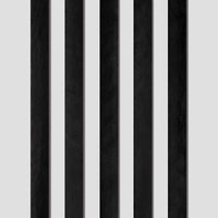 Five ebony binding strips with deep black tone and smooth matte finish. Rich, even colouring across all strips.