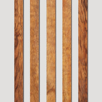 Five figured koa wood binding strips, rich in curl and texture. Dynamic grain patterns create a bold, artistic edge for fine guitars.