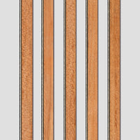 Set of five plain koa binding strips with black and white purfling lines. Balanced contrast adds definition and a refined touch to guitar edges.