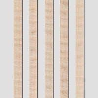 Unpurfled Western maple binding strips showcasing a light, curly figure. Excellent for adding natural detail to acoustic guitar edges.