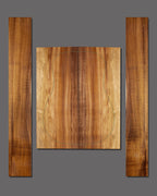 Premium figured koa back and side set with bold curl and rich contrast. Mirror-like bookmatching adds depth and visual appeal.