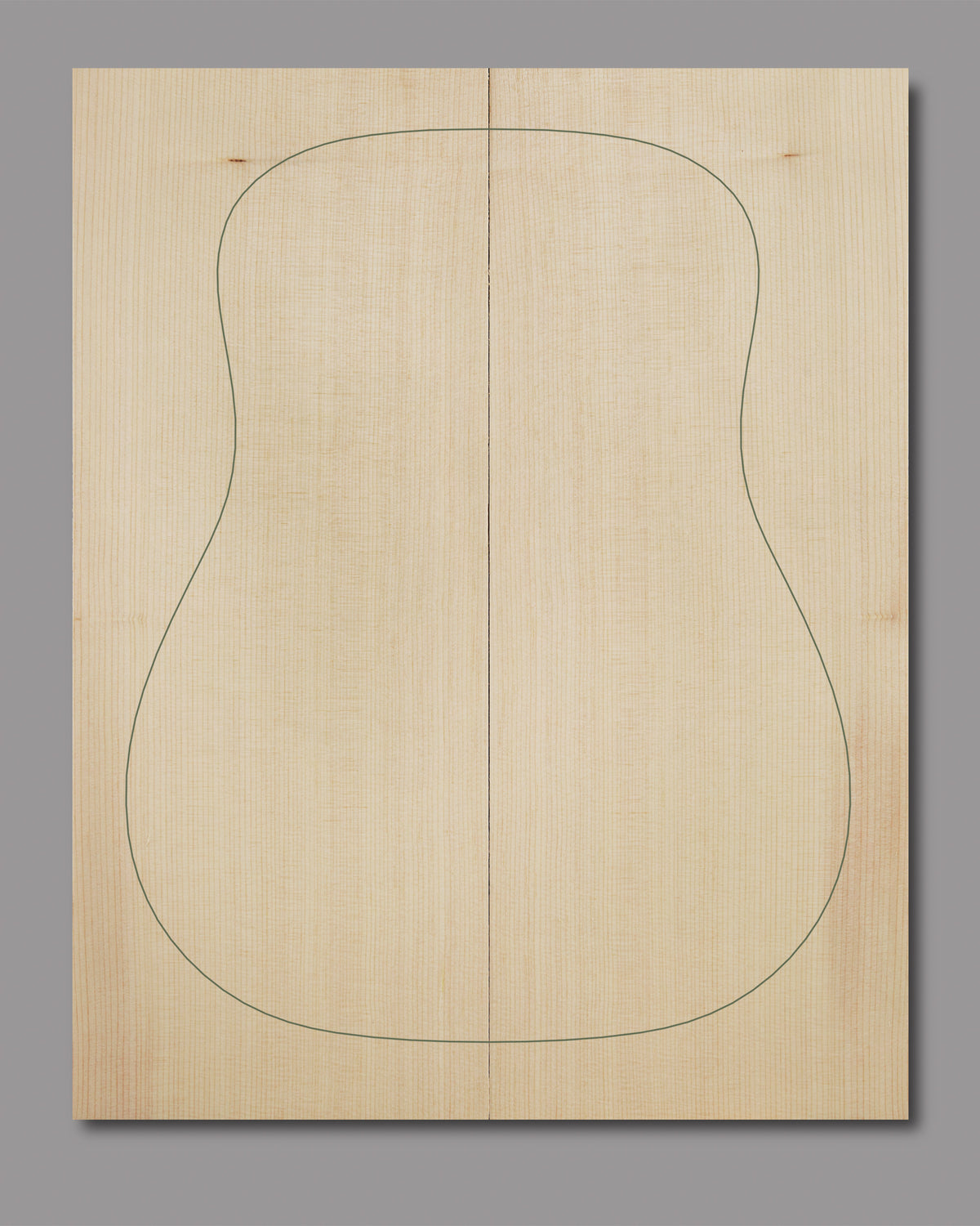 Premium Lutz spruce soundboard with tight grain spacing and natural colour. AAAA sonic grade for elite acoustic performance.
