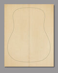 Ideal dreadnought top crafted from premium Sitka spruce with high stiffness.