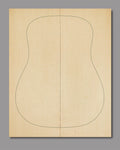 Bookmatched Sitka spruce plate showcasing tight grain and tonal focus.