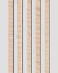 Unpurfled Western maple binding strips showcasing a light, curly figure. Excellent for adding natural detail to acoustic guitar edges.
